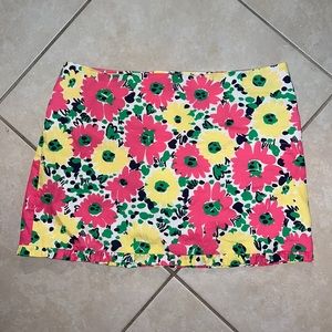 EUC Lilly Pulitzer floral skirt